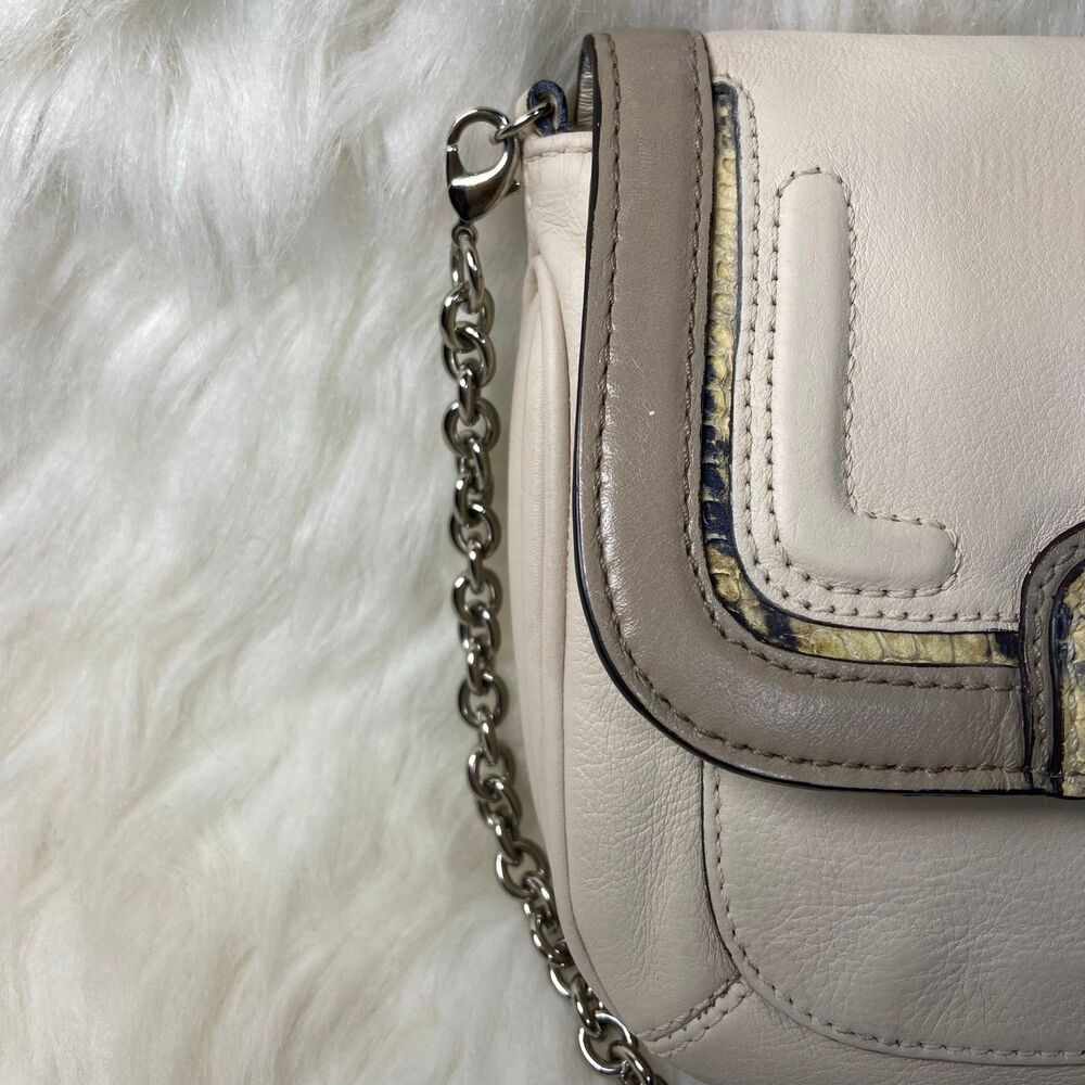 Coach Kristin Spector Silver G Python Crossbody - image 2
